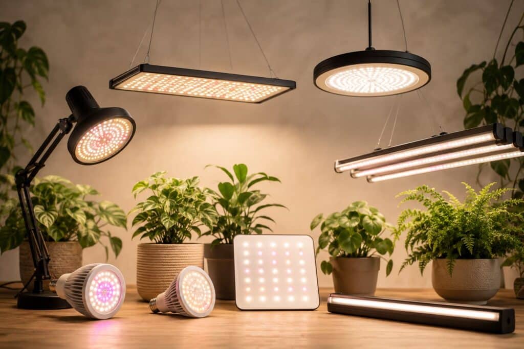 Pflanzenlampen für Semi-Hydrokultur